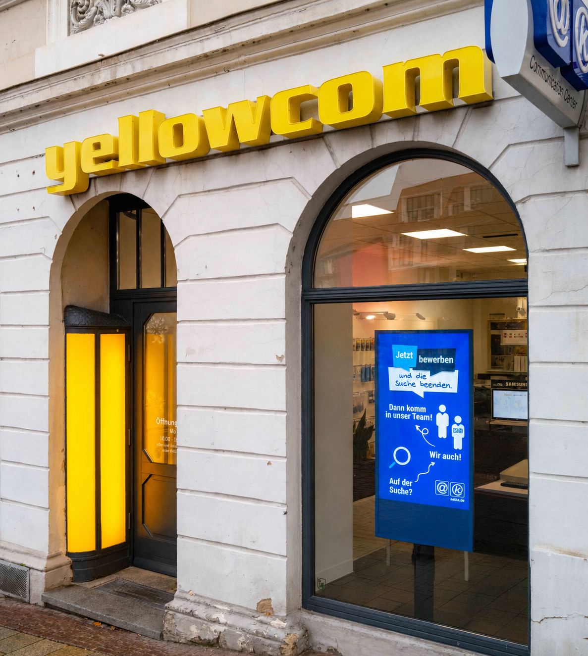 Yellowcom Ladengeschäft Telekom Shop Oschatz Vodafone aetka o2