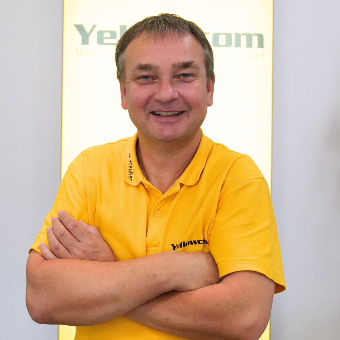 Dennis Preußer, Geschäftsführer Yellowcom Vertriebsgesellschaft Oschatz Döbeln